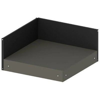 ENO Plateau d'angle pour cuisine ext&eacute;rieure Modulo Acier - 