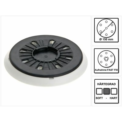 FESTOOL Plateau De Pon&ccedil;age Fastfix &Oslash; St-Stf D150/17Mj-Fx-W-Ht  496147
