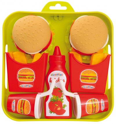 ECOIFFIER Plateau hamburger 19,5 cm