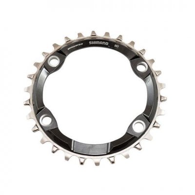 SHIMANO Plateau vtt mono diam 96 exter 30dts noir 4 branches  xt m8000