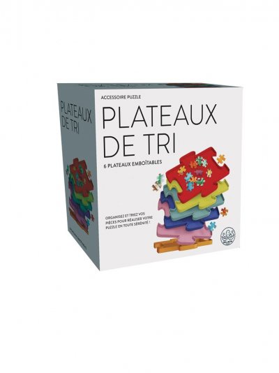 PROFESSOR PUZZLE Plateaux de Tri Puzzle Couleurs  