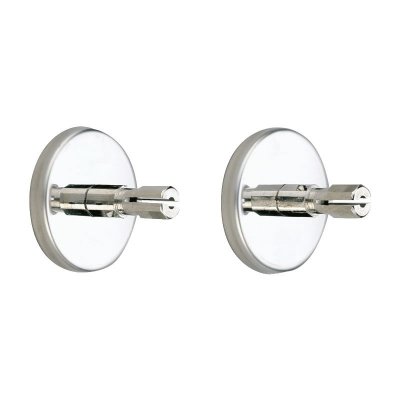 P PRO Platine de raccordement DELABIE pour barre de rideau de douche - 2392