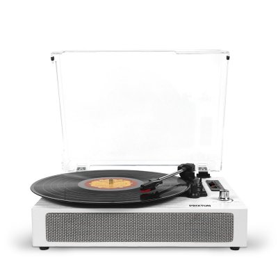 PRIXTON Platine Vinyle Studio Deluxe  Bluetooth - Reproduit Et Convertit Des Vinyles - Radio fm