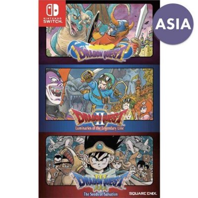 [SQUARE ENIX] Playasia Switch Dragon Quest Collection 1+2+3 Imp Usa Multicolore