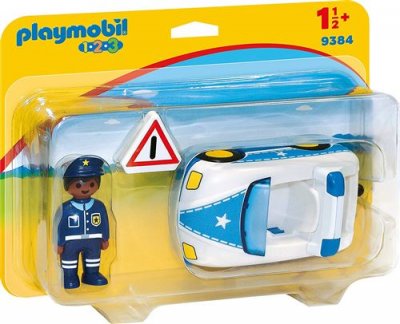 Playmobil 1.2.3 9384 Voiture de Police
