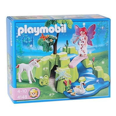 Playmobil 4148 CompactSet Jardin de f&eacute;es avec licorne