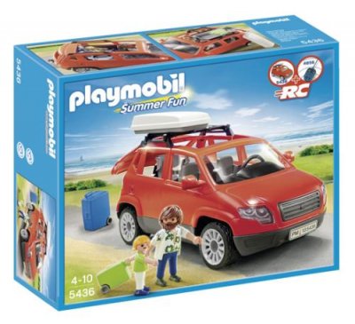 PLAYMOBIL 5436 Voiture avec Coffre de Toit