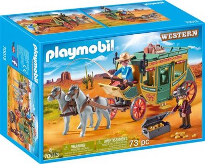 Playmobil 70013 - Diligence Du Far-West