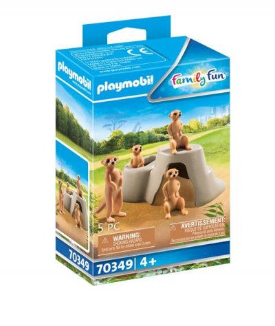 Playmobil 70349 - suricates et rocher