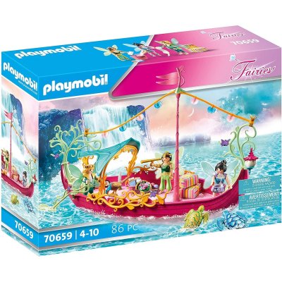 PLAYMOBIL 70659 - Fairies Bateau de f&eacute;e Romantique