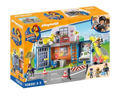 Playmobil 70830 Duck on call Centre op&eacute;ration mobile 