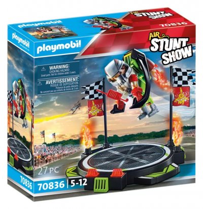 Playmobil 70836 Air Stuntshow Pilote fus&eacute;e 