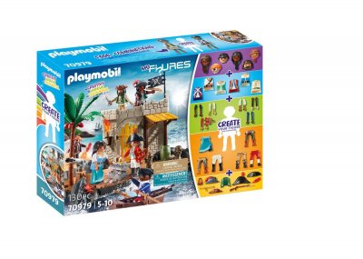 Playmobil 70979 My Figures Il&ocirc;t des pirates 