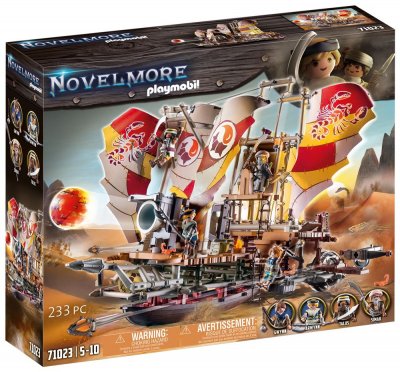 PLAYMOBIL - 71023 - Novelmore - Sal'ahari Sands - Navire des sables