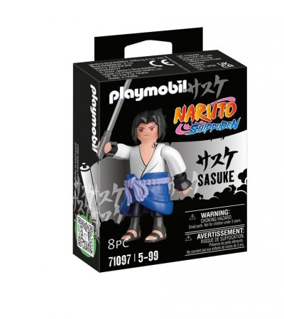 Playmobil 71097 Sasuke- Naruto - h&eacute;ros Issu de Manga Ninja