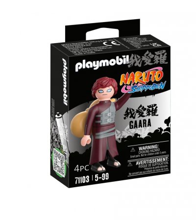 PLAYMOBIL  71103 Gaara - Naruto Shippuden - H&eacute;ros issu de manga ninja