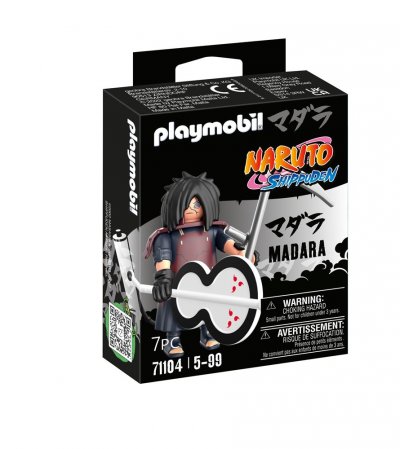 PLAYMOBIL  71104 Madara - Naruto Shippuden - H&eacute;ros issu de manga ninja