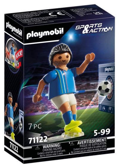 Playmobil 71122 - sports and action joueur de foot italie