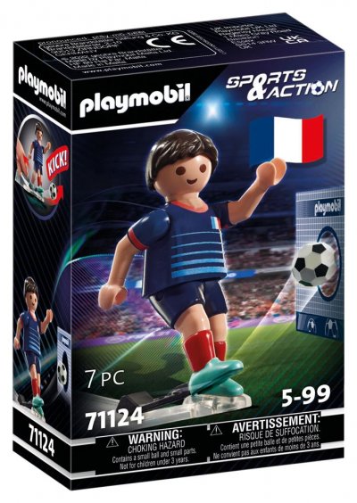 Playmobil 71124 Joueur de football Fran&ccedil;ais B 