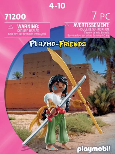 Playmobil 71200 - Combattante Avec Lance
