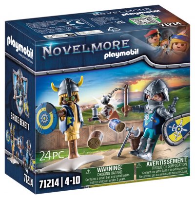 Playmobil 71214 Chevalier Novelmore et Mannequin d'entrainement