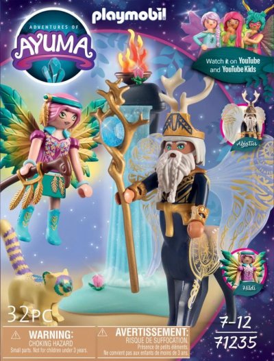 PLAYMOBIL - 71235 - AYUMA - Centaure avec Knight Fairy Hildi