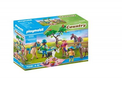 PLAYMOBIL - 71239 - Country - Cavaliers, chevaux et pique-nique