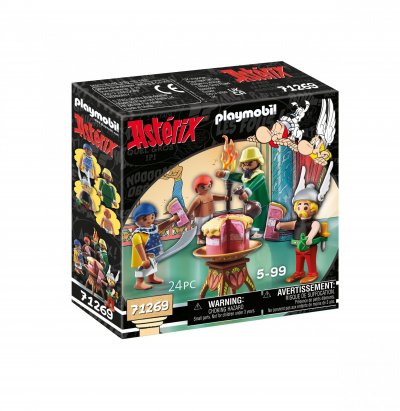 PLAYMOBIL - 71269 - Ast&eacute;rix : Amonbofis et le g&acirc;teau empoisonn&eacute;