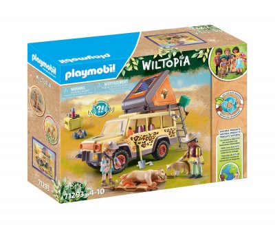 PLAYMOBIL 71293 - Wiltopia - Explorateurs avec v&eacute;hicule tout terrain