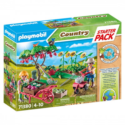 PLAYMOBIL 71380 Starter Pack Jardin potager - Country - D&egrave;s 4 ans