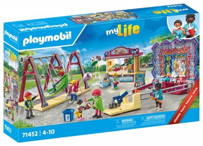PLAYMOBIL 71452 Parc d'attraction - My Life - D&egrave;s 4 ans