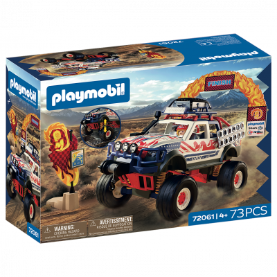 Playmobil 72061 Monster truck V&eacute;hicule de course 73 pi&egrave;ces d&egrave;s 4 ans