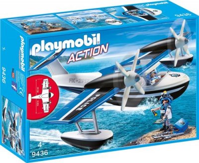 Playmobil 9436 - Hydravion De Police