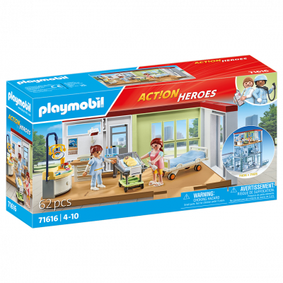 Playmobil Action Heroes 71616 - Chambre De Maternit&eacute;