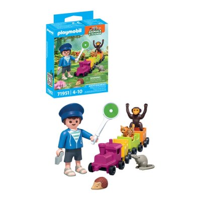 Playmobil Animaux et amis 71951 - Petite aventure en train