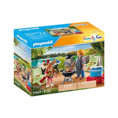 Playmobil Barbecue Construction Game Multicolore