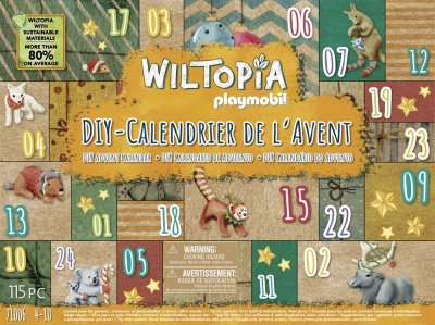 Playmobil Calendrier de l'Avent 71006 Tour du monde animaux DIY 
