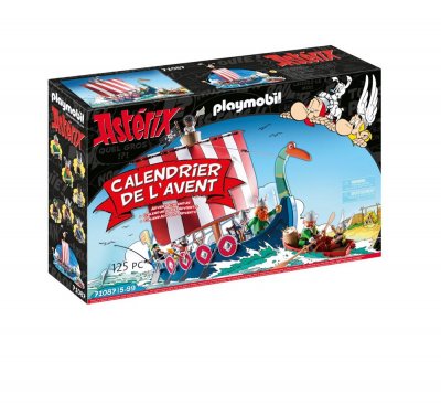 Playmobil Calendrier de l'Avent 71087 Ast&eacute;rix et les pirates 