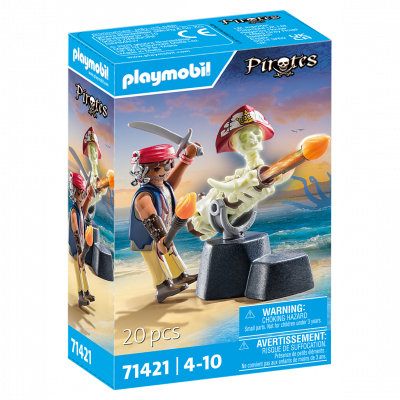 Playmobil&reg; - Canonnier Des Pirates - 71421 - Pirates