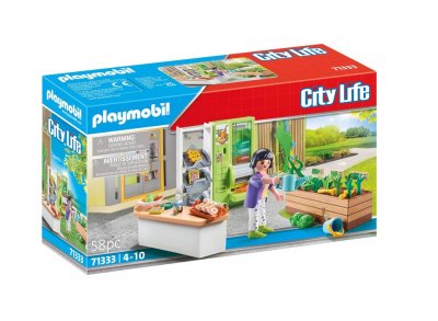 Playmobil Canteen Construction Game Multicolore