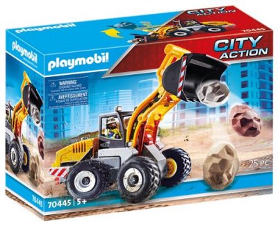 Playmobil - Chargeuse sur pneus - 70445