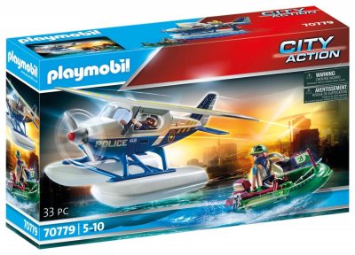 Playmobil City Action 70779 Hydravion police bandit 