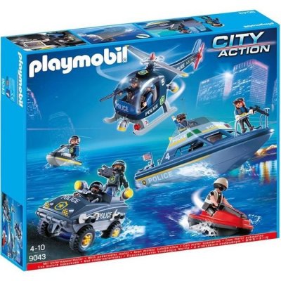 Playmobil City Action - V&eacute;hicules forces sp&eacute;ciales police - 9043
