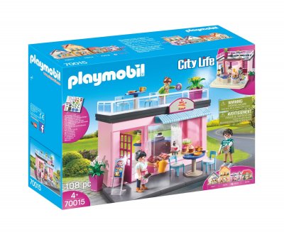 Playmobil City Life 70015 Salon de th&eacute;
