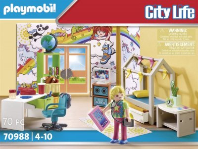 Playmobil City Life 70988 Chambre d&rsquo;adolescent 
