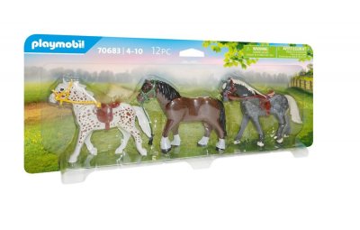 Playmobil Country 70683 Ensemble de chevaux 