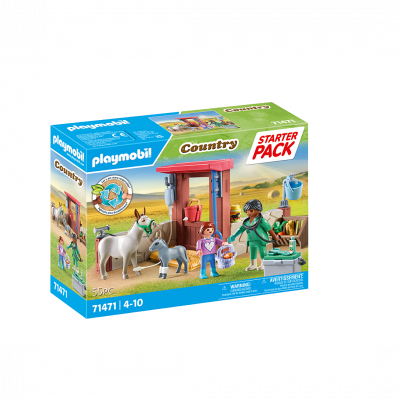 Playmobil Country 71471 V&eacute;t&eacute;rinaire avec animaux de la ferme