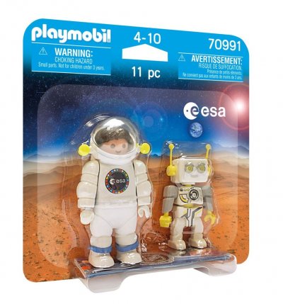 Playmobil Duo 70991 Astronaute ESA et ROBert 