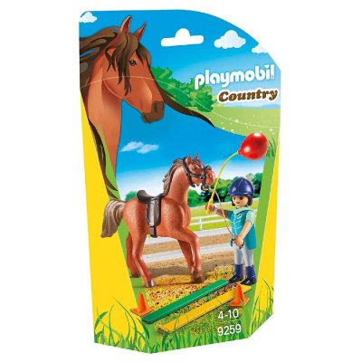 Playmobil - Ecuy&egrave;re avec cheval - 9259