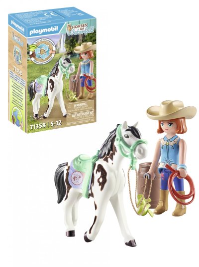 Playmobil&reg; - Ellie & Sawdust - 71358 - Le Club D'&eacute;quitation